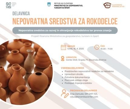 nepovratna sredstva za rokodelce