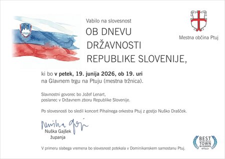 VABILO DAN DRŽAVNOSTI 2026