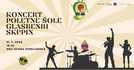 Koncert Poletne šole glasbenih skupin 2026