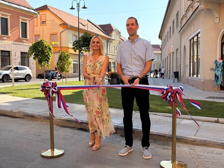 Odprtje križišča pri UE Ptuj