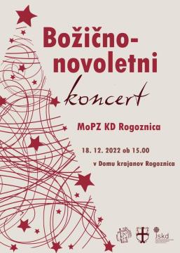 Božično-novoletni koncert MoPZ KD Rogoznica